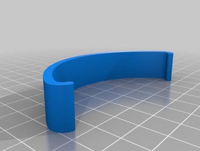 mon personnalisés clip stand de la tablette personnalisé 3d print model - Mito3D