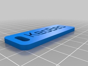 keobeo Schlüsselbund - Organisation kundengebundene 3d print model - Mito3D