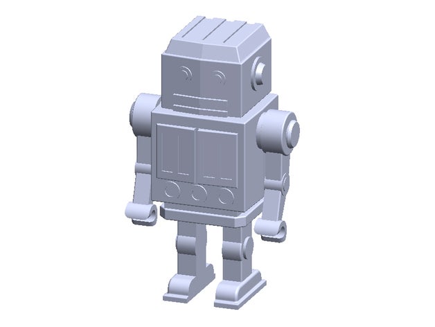 robot masa oyuncağı 3D print model - Mito3D