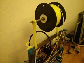 ein weiteres i3-spool-mount 3d-Drucker Teile 123d filament i3 prusa spool 3d print model - Mito3D