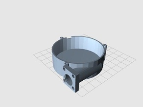 pc fan sahibi elektronik diy kanalı monte edin ısı emici 3d print model - Mito3D