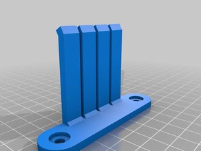 mon personnalisés cavalier rack porte-outils & boîtes personnalisé 3d print model - Mito3D