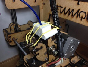 printrbot metamaquina2 filament wiper cleaner 3d printer accessories metamaquina 2 3d print model - Mito3D