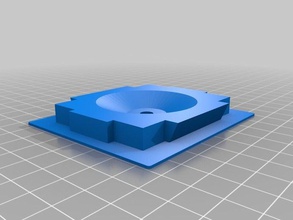 rectangular-ish quick release tripod mount camera customizer challenge quick-release useful 3d print model - Mito3D