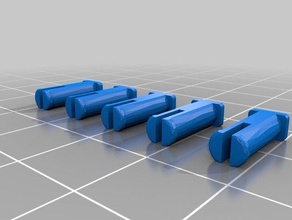 enable raptor hand set 5 snap pins tools 3d print model - Mito3D