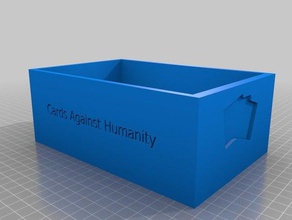 cartões contra a humanidade caixa brinquedos & games cah 3d print model - Mito3D