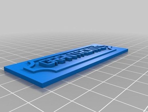 grantronic nome de sinal sinais e logotipos personalizado 3d print model - Mito3D