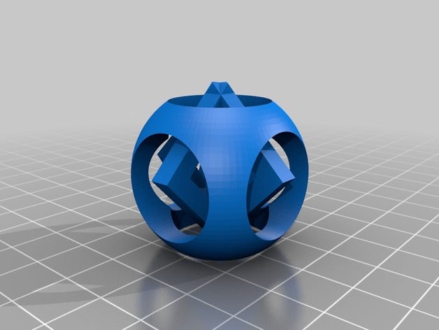 special sphere cool 3D print model - Mito3D