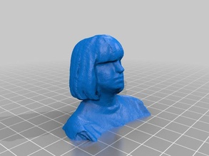 courtney can finally see herself people 3d print model - Mito3D
