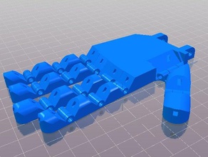 pequeno pla imprimível robo mão robótica 3d print model - Mito3D