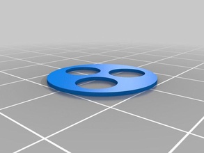 my customized button 2 household supplies 3d print model - Mito3D