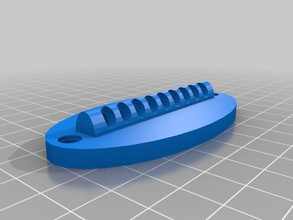 Wand-Berg-Kabel-Halter tool Inhaber Boxen 3d print model - Mito3D