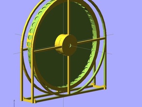 spiral motor quest perpetual motion free energy openscad parametric scad 3d print model - Mito3D