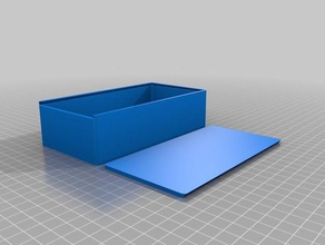 caja herramientas les conteneurs personnalisé 3d print model - Mito3D