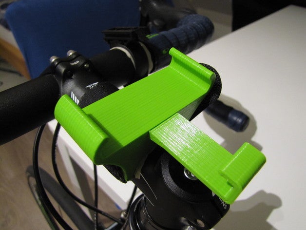 wiko darkfull bike mount mobile phone 35mm holder 3D print model - Mito3D