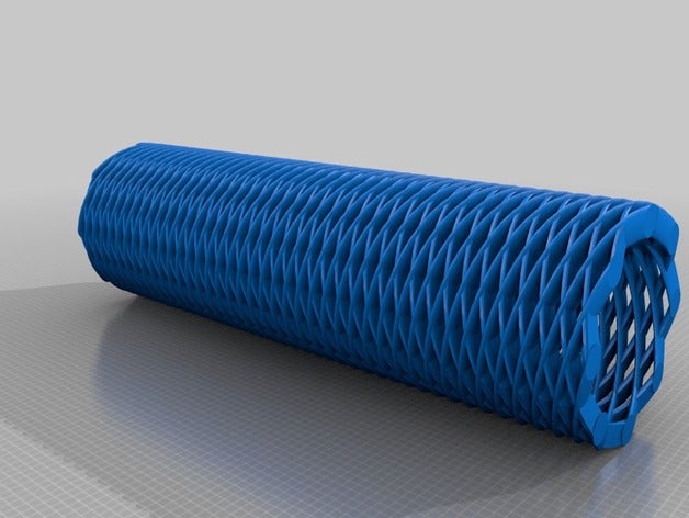 filet tubulaire maillage le tube 3D print model - Mito3D