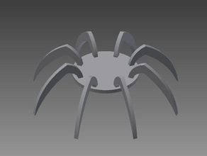 acrílico tela de araña las esculturas halloween robbinsvillehighschool la 3d print model - Mito3D