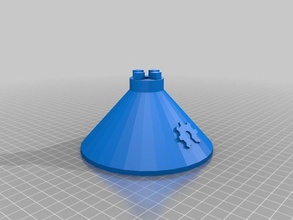 my customized conic ice scraper hand tools 3d print model - Mito3D