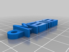 mama organização personalizado 3d print model - Mito3D