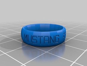 my customized ring band creation script - indian sizes customizer rings 3d print model - Mito3D