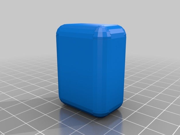 kleine, abgerundete Würfel 3D print model - Mito3D