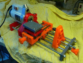 micro torno máquina herramientas 3d print model - Mito3D