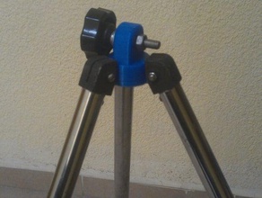 telescope tripod replacement sport & outdoors telescopic tripode mount 3d print model - Mito3D