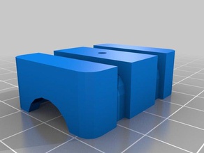 single linear bearing mount 3d printer parts 3d print model - Mito3D