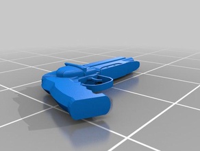 gun model mod video games blade runner fallout new vegas 3d print model - Mito3D