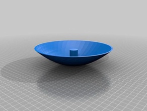 parabolic reflector 3d printing 3d print model - Mito3D