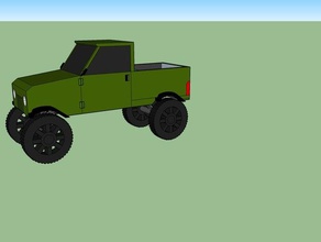 jeep truck Fahrzeuge 3d print model - Mito3D