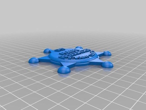 insan kaynakları rozet sahne özelleştirilmiş 3d print model - Mito3D