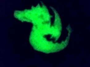 plutonium Drachen Spielzeug & game Zubehör Tier - Karte-Spiel dragon glühen dunkel geräuschvoll rpg 3d print model - Mito3D