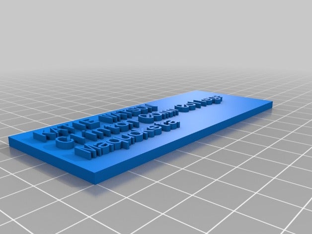 kw Typenschild ii kundengebundene 3D print model - Mito3D