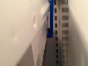 fridge drawer repair bracket replacement parts household kitchen refrigerator 3d print model - Mito3D