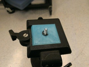 estrela tripé placa do adaptador partes peça de substituição cabeça montagem em 3d print model - Mito3D