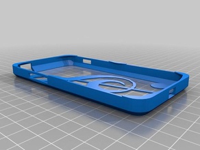 nexus 4 treble clef case mobile phone 3d print model - Mito3D