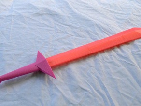 fionna's crystal sword adventure time costume fionna 3d print model - Mito3D