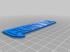 austin pièces et badges personnalisé 3d print model - Mito3D