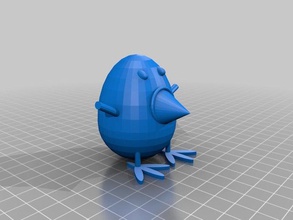 super huevo 3d impresión 3d print model - Mito3D