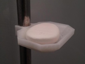 soap shelf 2 bathroom soapdish dish 3d print model - Mito3D