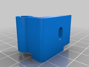 charniere meuble salle bains peças de substituição 3d print model - Mito3D