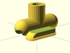 parametric hex wrench t-handle other openscad tool 3d print model - Mito3D