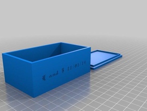 heather containers customized 3d print model - Mito3D
