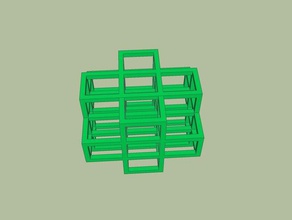 cube art 3d print model - Mito3D