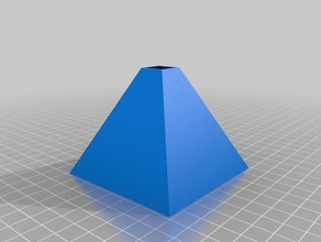 cmotor pyramidmodelrocket 3d print model - Mito3D