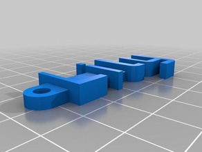 lily organization customized 3d print model - Mito3D
