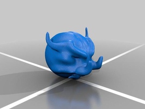 cerdete sculture animale 3d print model - Mito3D