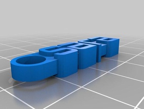 porta chaves sara organização personalizado 3d print model - Mito3D
