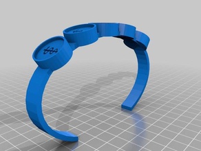 meine angepasste geek chic - customizeable bling Zubehör kundengebundene 3d print model - Mito3D